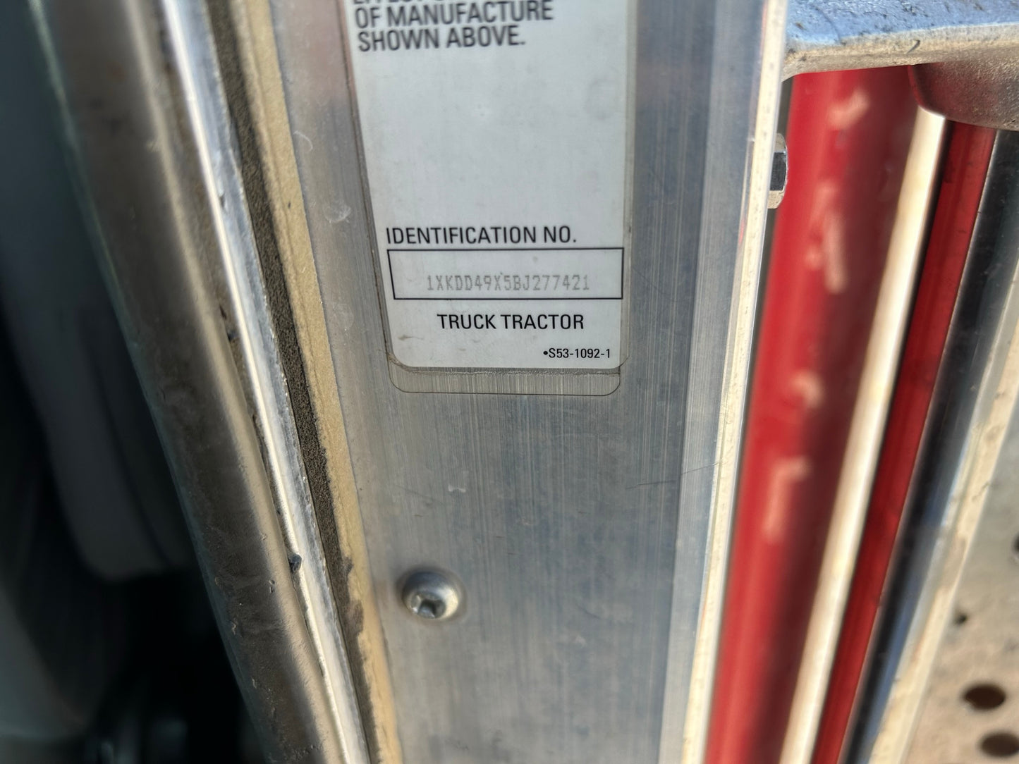 2011 Kenworth T800