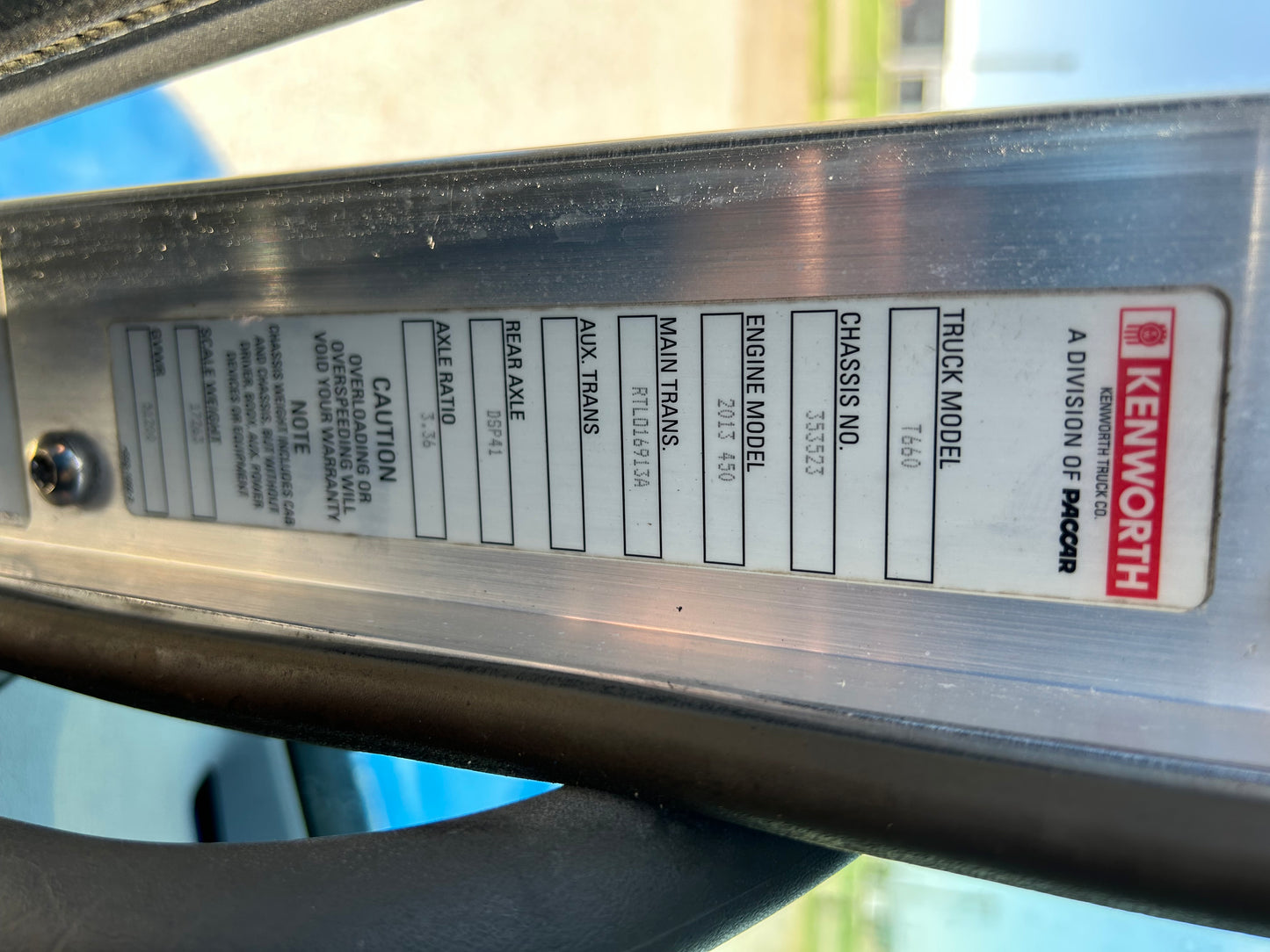 2014 Kenworth T660